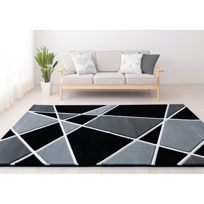 Orren Ellis Zabala Abstract Rug & Reviews Wayfair